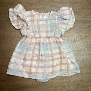 Zara Baby Dress with Soft Stripes